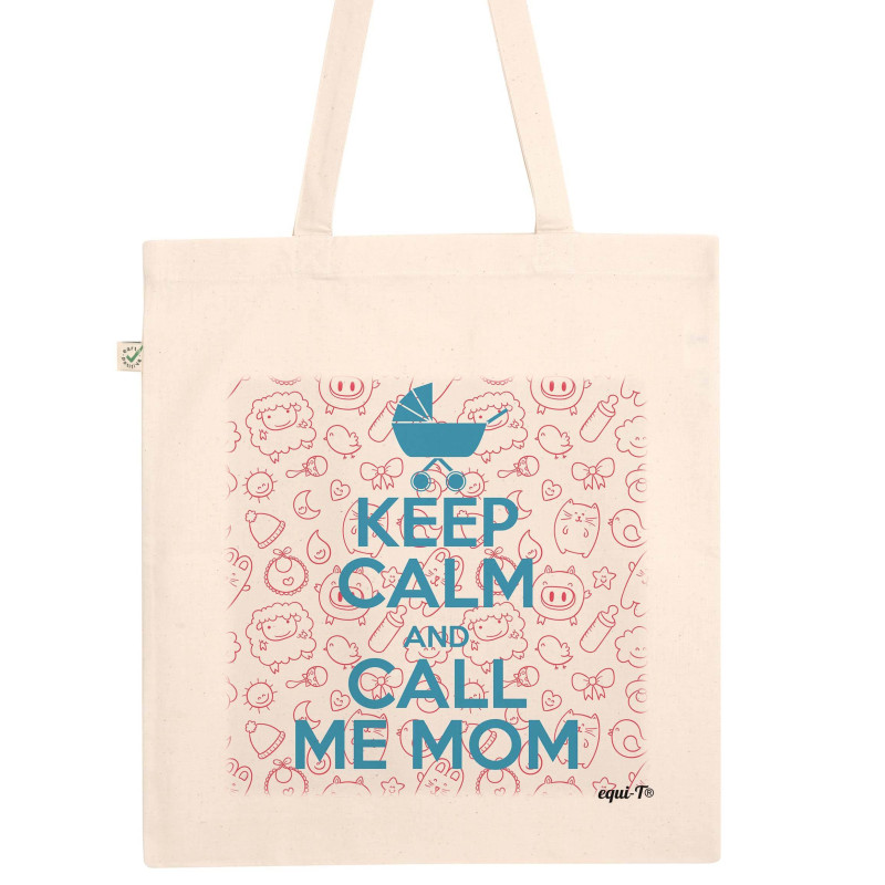 Tote bag Keep calm & call me mom
