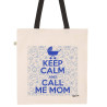 Tote bag Keep calm & call me mom