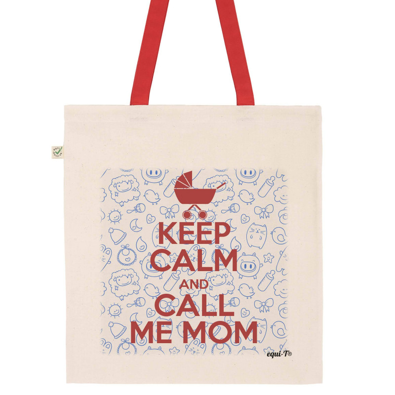 Tote bag Keep calm & call me mom