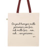 Totebag On peut tromper mille personnes