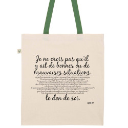 Totebag Le don de soi