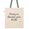 Totebag Prenez un chewing-gum Emile