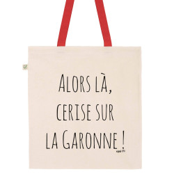 Totebag Cerise sur la Garonne