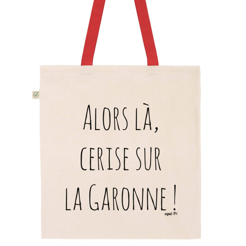 Totebag Cerise sur la Garonne