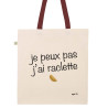 Totebag J'peux pas j'ai raclette