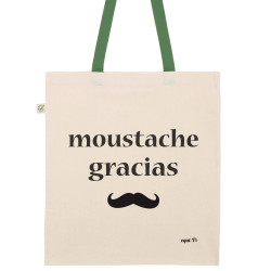 Totebag Moustache gracias