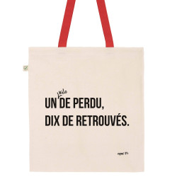 Totebag Un kilo de perdu, dix de retrouvés