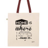 Tote bag home is where you park it