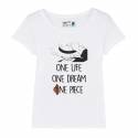 T-shirt femme Luffy one life