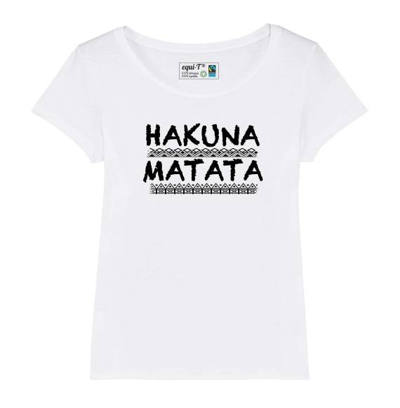 T-shirt femme Hakuna Matata