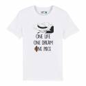 T-shirt homme Luffy one life