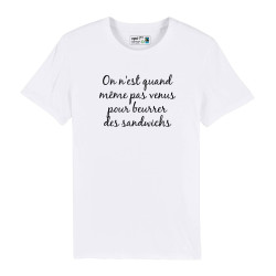 T-shirt homme Audiard Les tontons flingueurs - Beurrer des sandwichs
