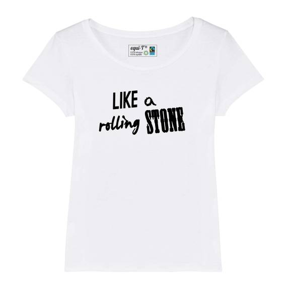 T-shirt femme like a rolling stone