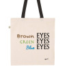 Tote bag Brown Eyes Green Eyes Blue Eyes - Game of Thrones