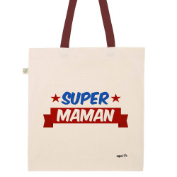 Tote bag super maman - fête des mères