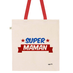 Tote bag super maman - fête des mères