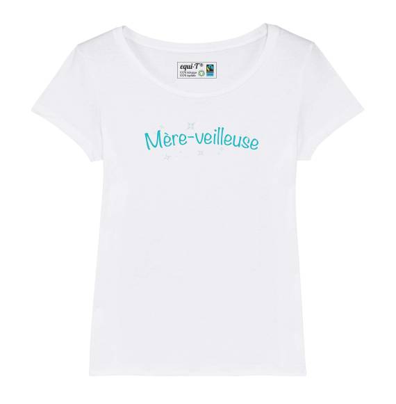 T-shirt femme mère-veilleuse / fête des mères