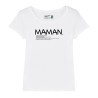 T-shirt femme Maman définition - fête des mères