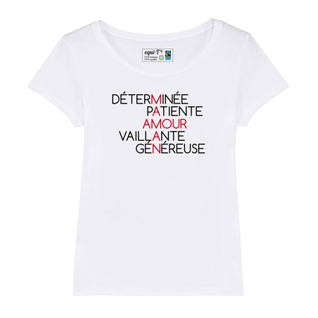 T-shirt femme Maman Amour - fête des mères