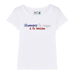 T-shirt femme Ramenez la coupe à la maison - France 2019 #vegedream