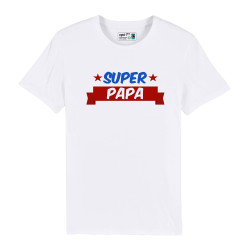 T-shirt homme super papa - fête des pères 
