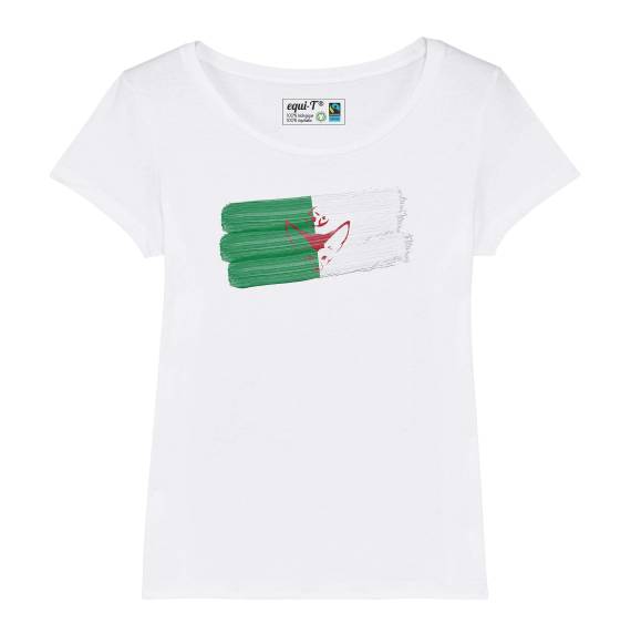 T-shirt femme Algérie Fennec Can 2019