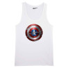 Débardeur homme original Captain America bouclier - avengers