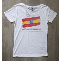 T-shirt femme coupe du monde espagne