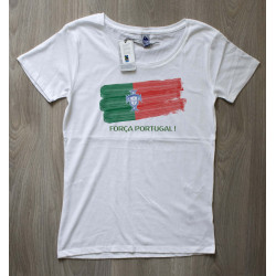 T-shirt femme coupe du monde portugal