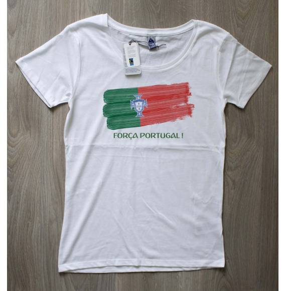 T-shirt femme coupe du monde portugal
